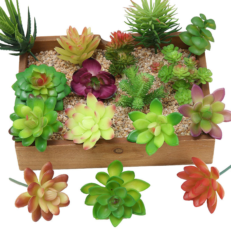 Plant Desk Mini - 2021 Artificial Succulents Plants Home Decor