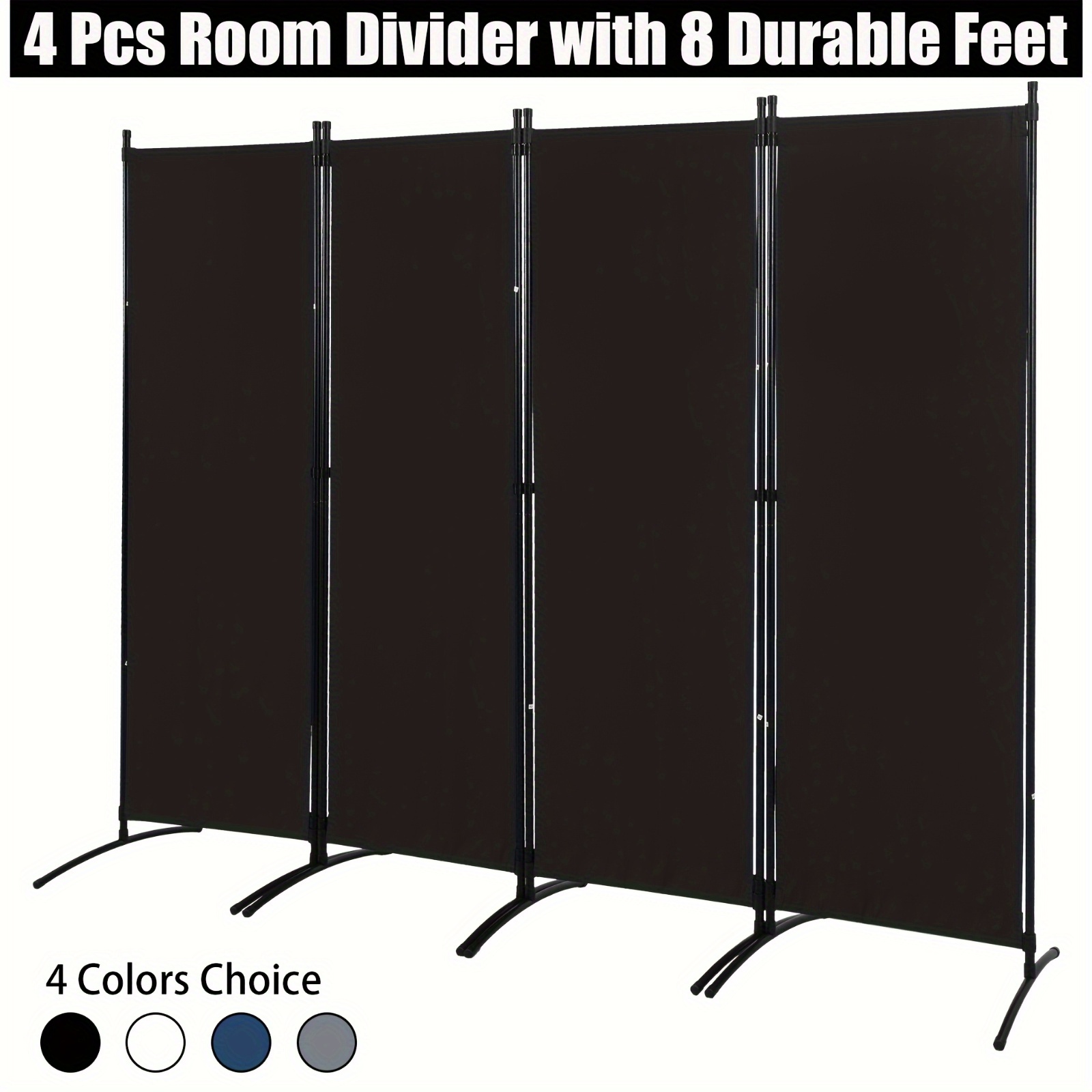 Home Office Room - Room Divider Folding Privacy Screens 4