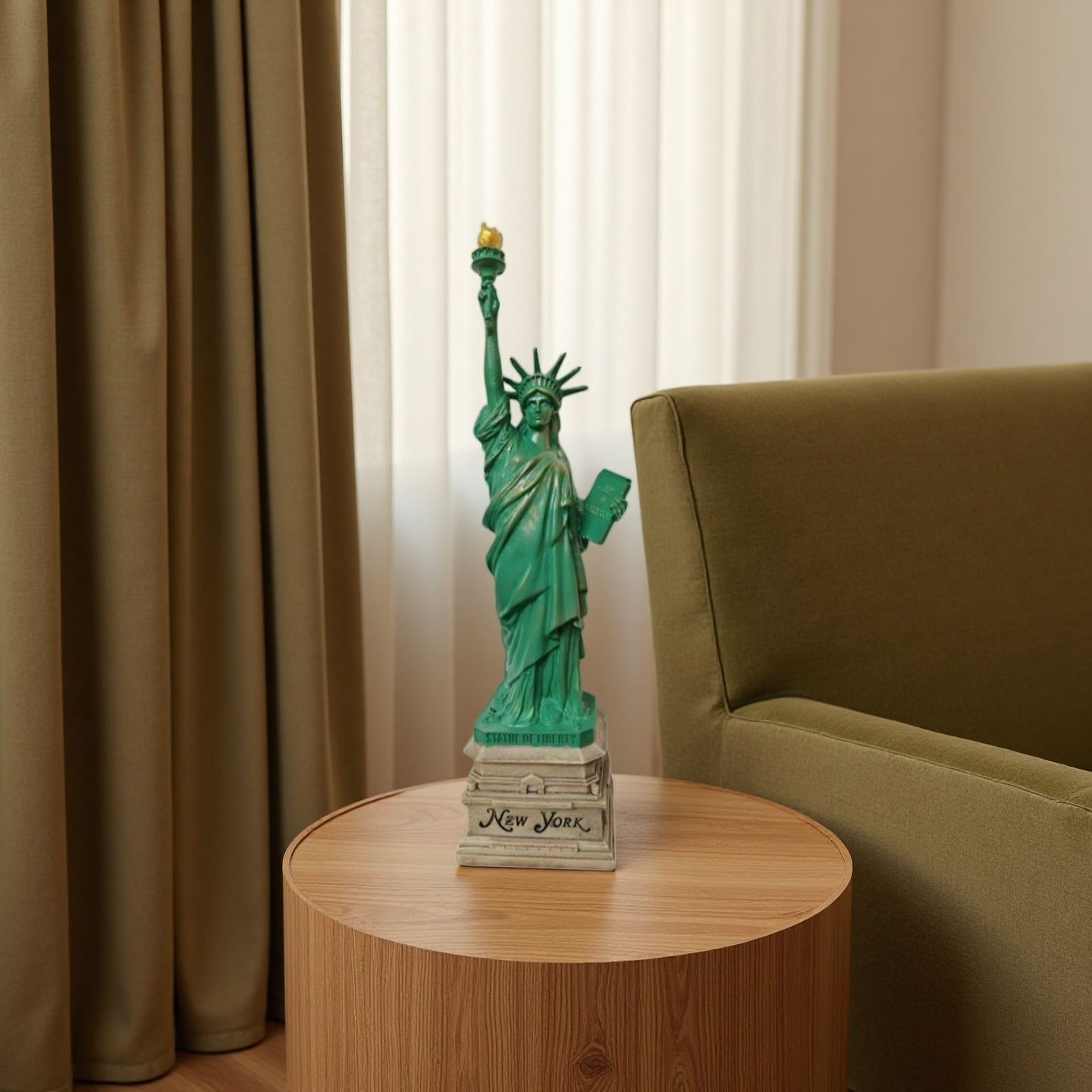 Home Office York - Statue of Liberty resin Statue Desk