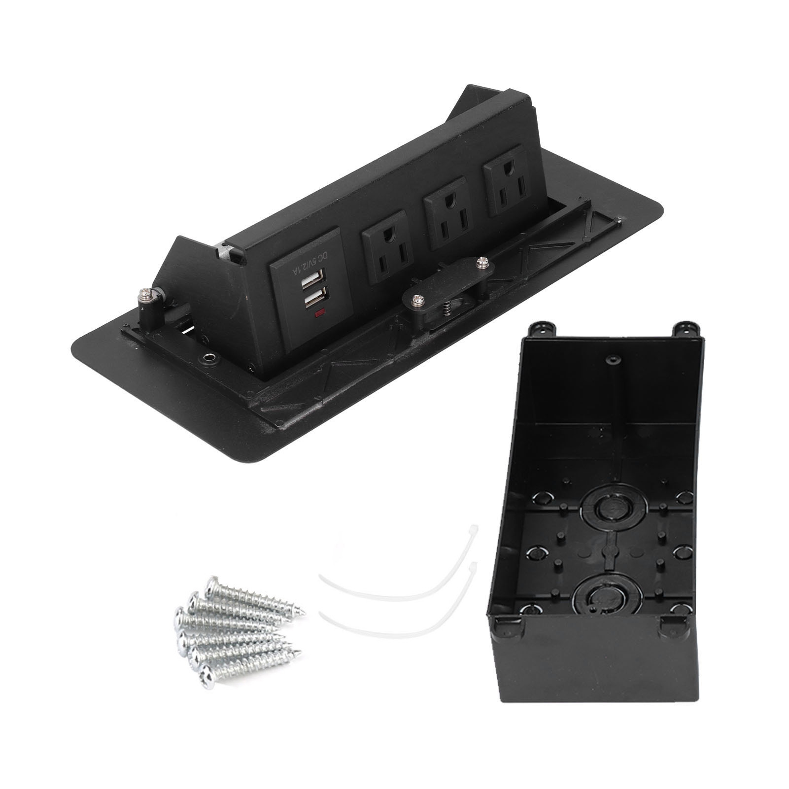 Power Socket Slow Opening Wate - Power Strip Desk のレビューと価格