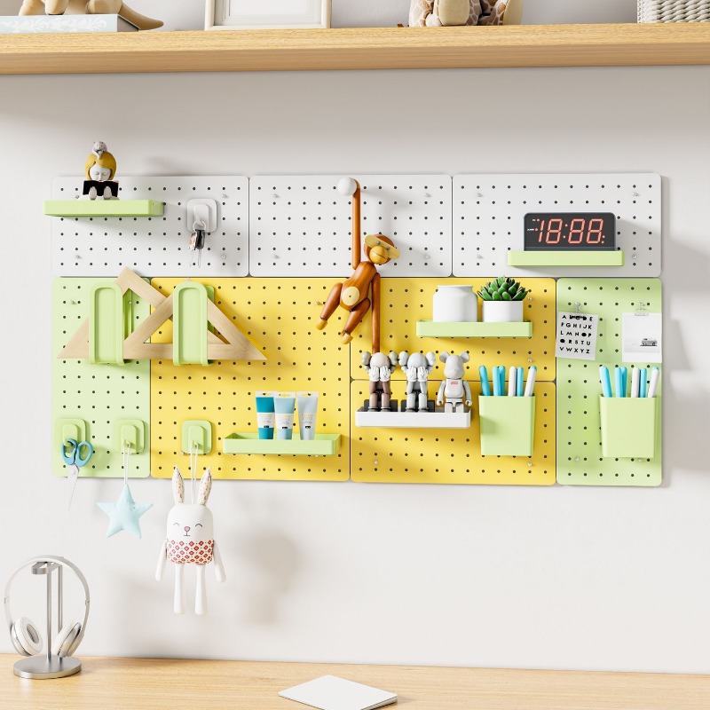 Hole Board DIY Metal Plate Liv - Home Office Kitchen のレビューと価格