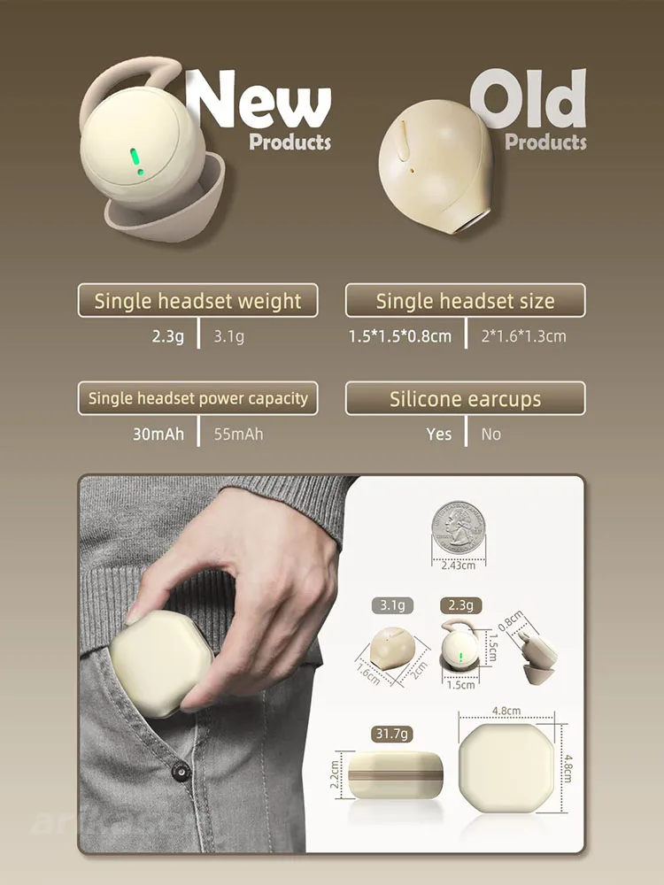 Sleep Earbuds invisible Small  - Home Office Amazon のレビューと価格