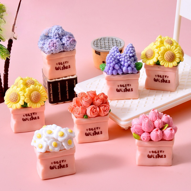 Mini Flower Pot Plant Sunflowe - Plant Desk Mini のレビューと価格