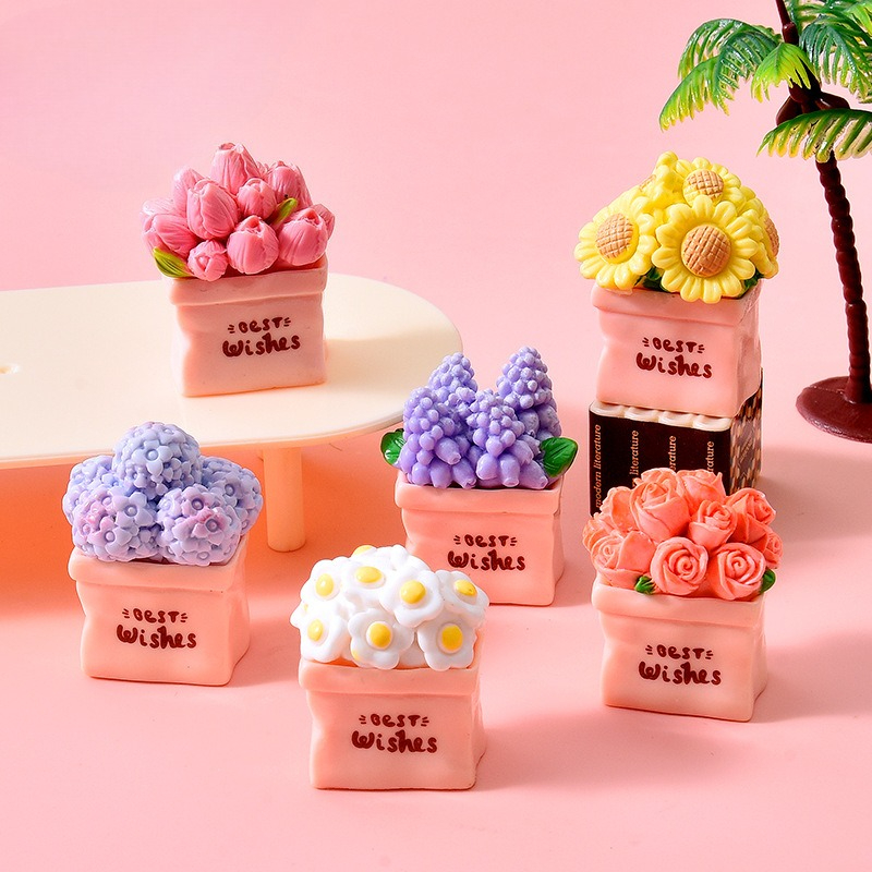 Mini Flower Pot Plant Sunflowe - Plant Desk Mini のレビューと価格