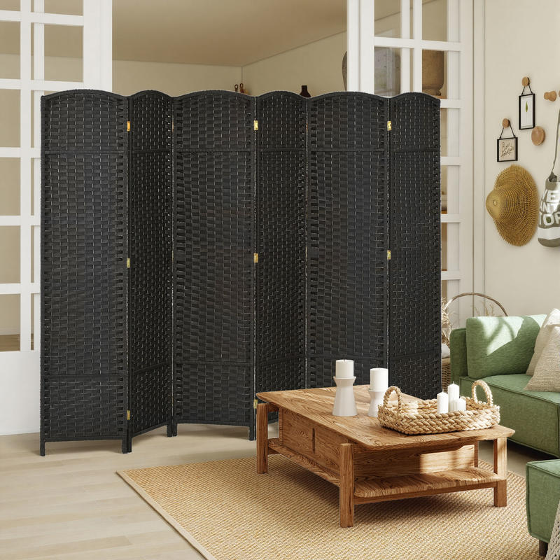 HOMCOM Folding Room Divider Sc - Home Office Room のレビューと価格