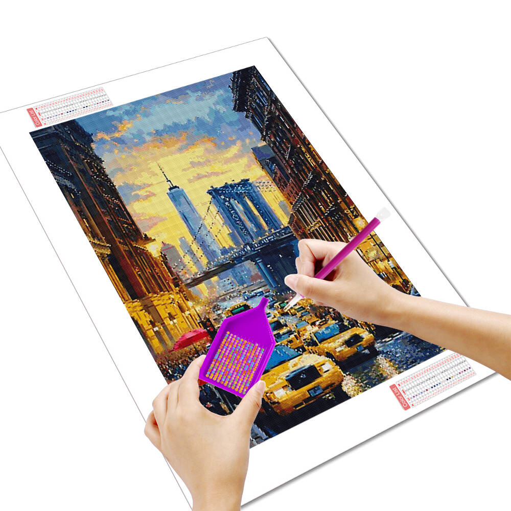 HUACAN Diamond Painting New Yo - Home Office York のレビューと価格