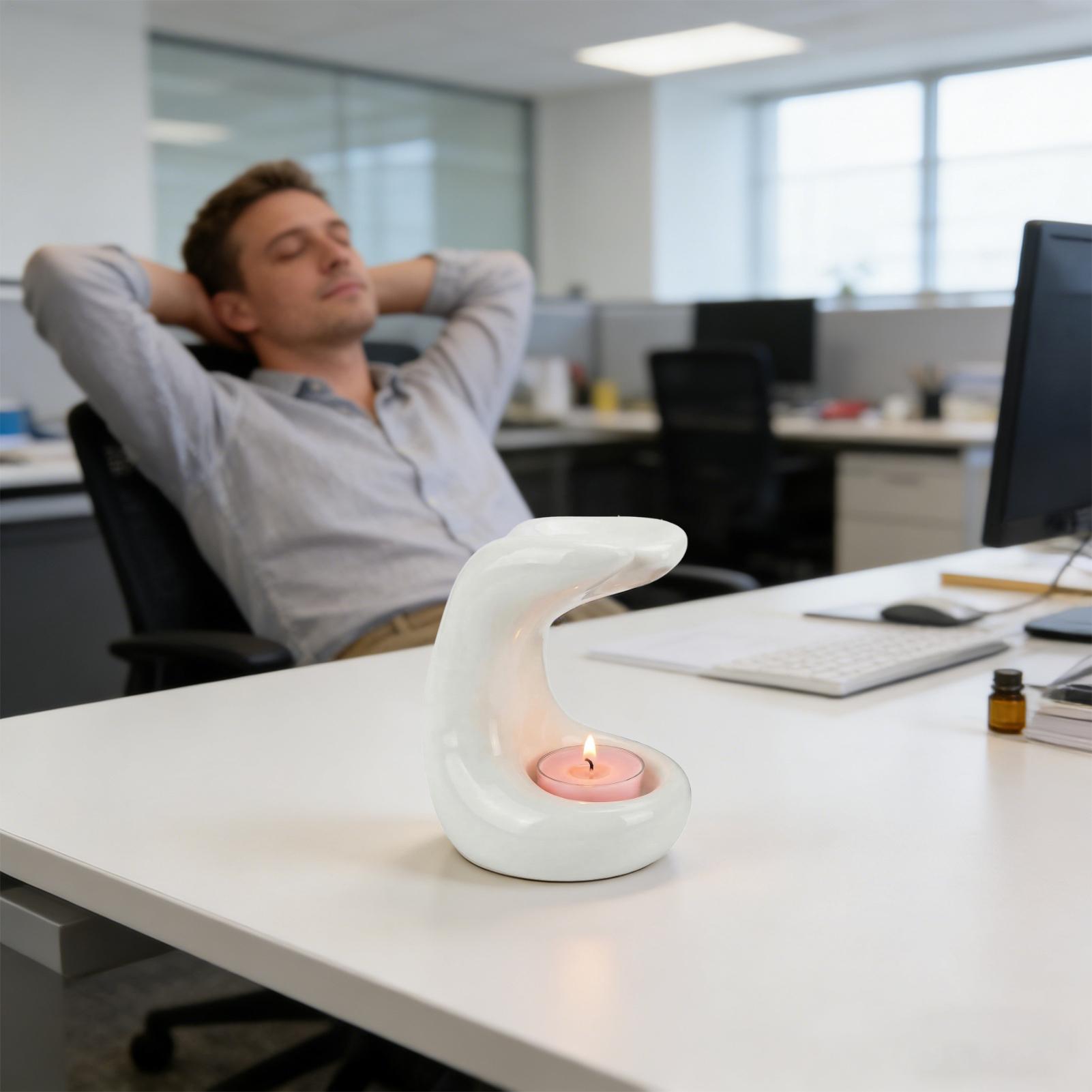 Tealight Wax Melt Warmer Palm  - Home Office Kitchen のレビューと価格