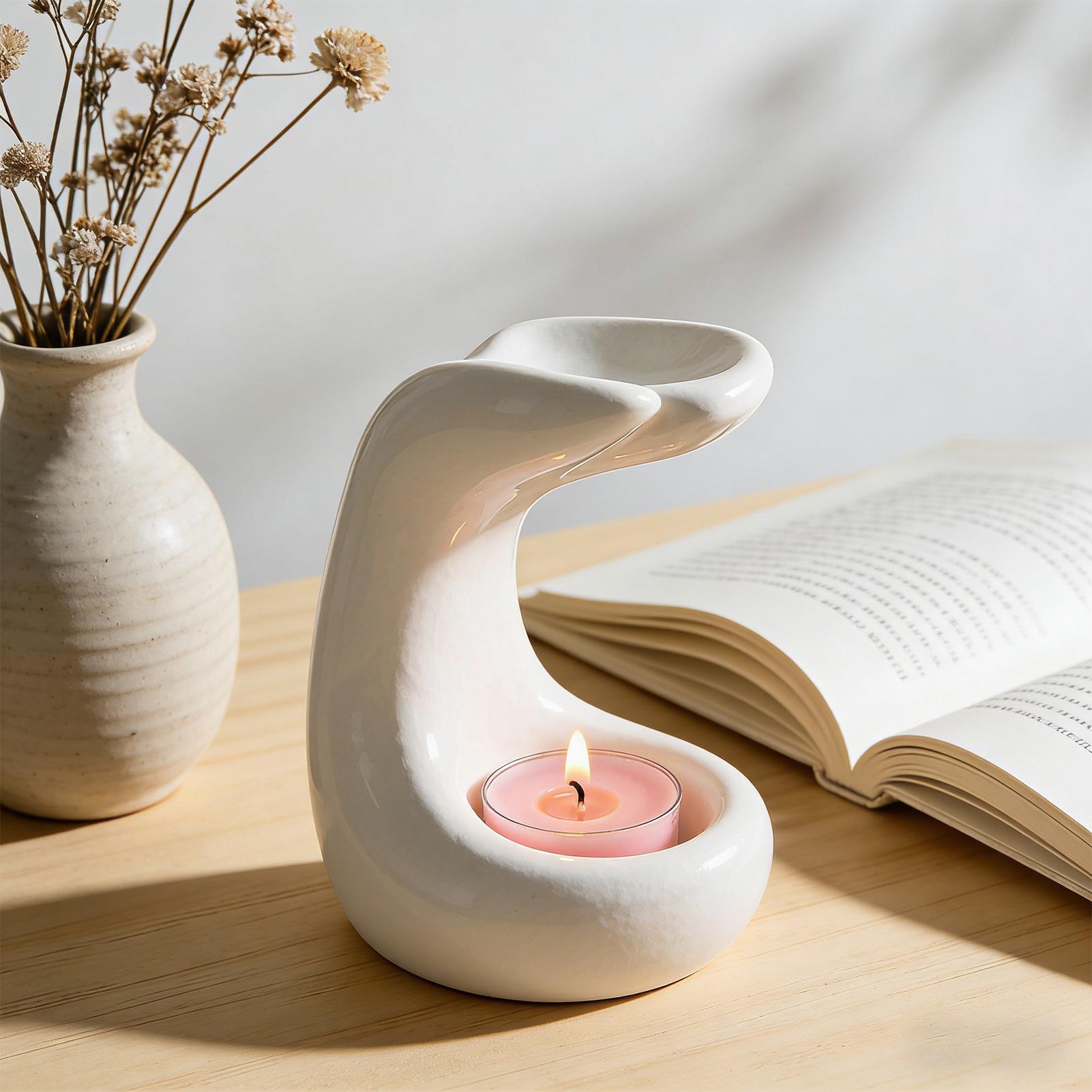 Tealight Wax Melt Warmer Palm  - Home Office Kitchen のレビューと価格