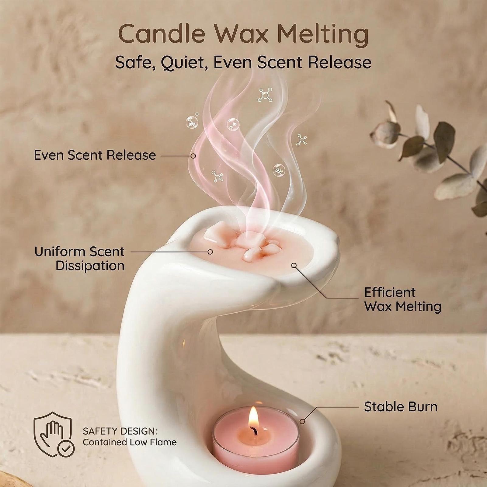 Tealight Wax Melt Warmer Palm  - Home Office Kitchen のレビューと価格