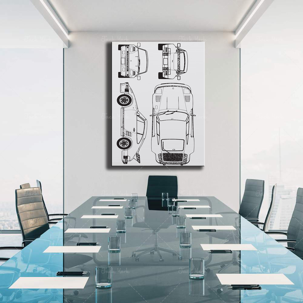 Gift for him Vintage car | Min - Home Office York のレビューと価格