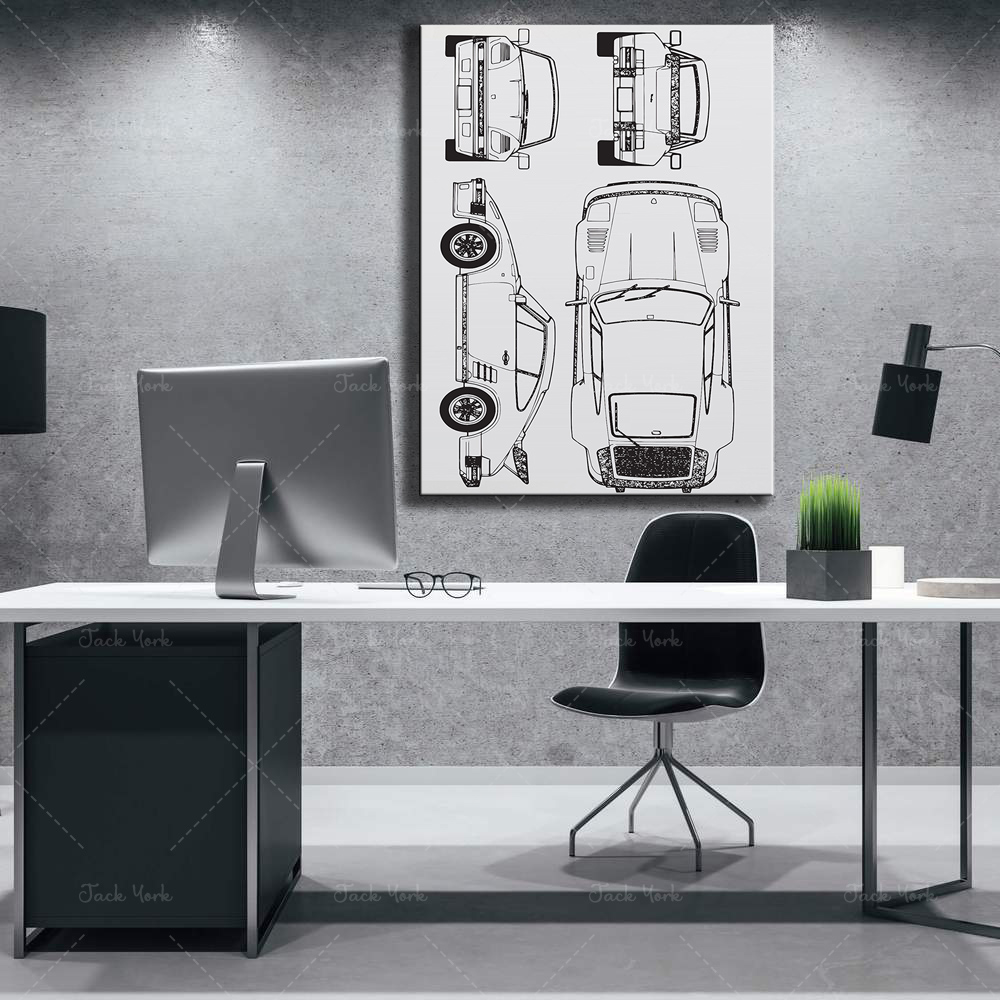 Gift for him Vintage car | Min - Home Office York のレビューと価格