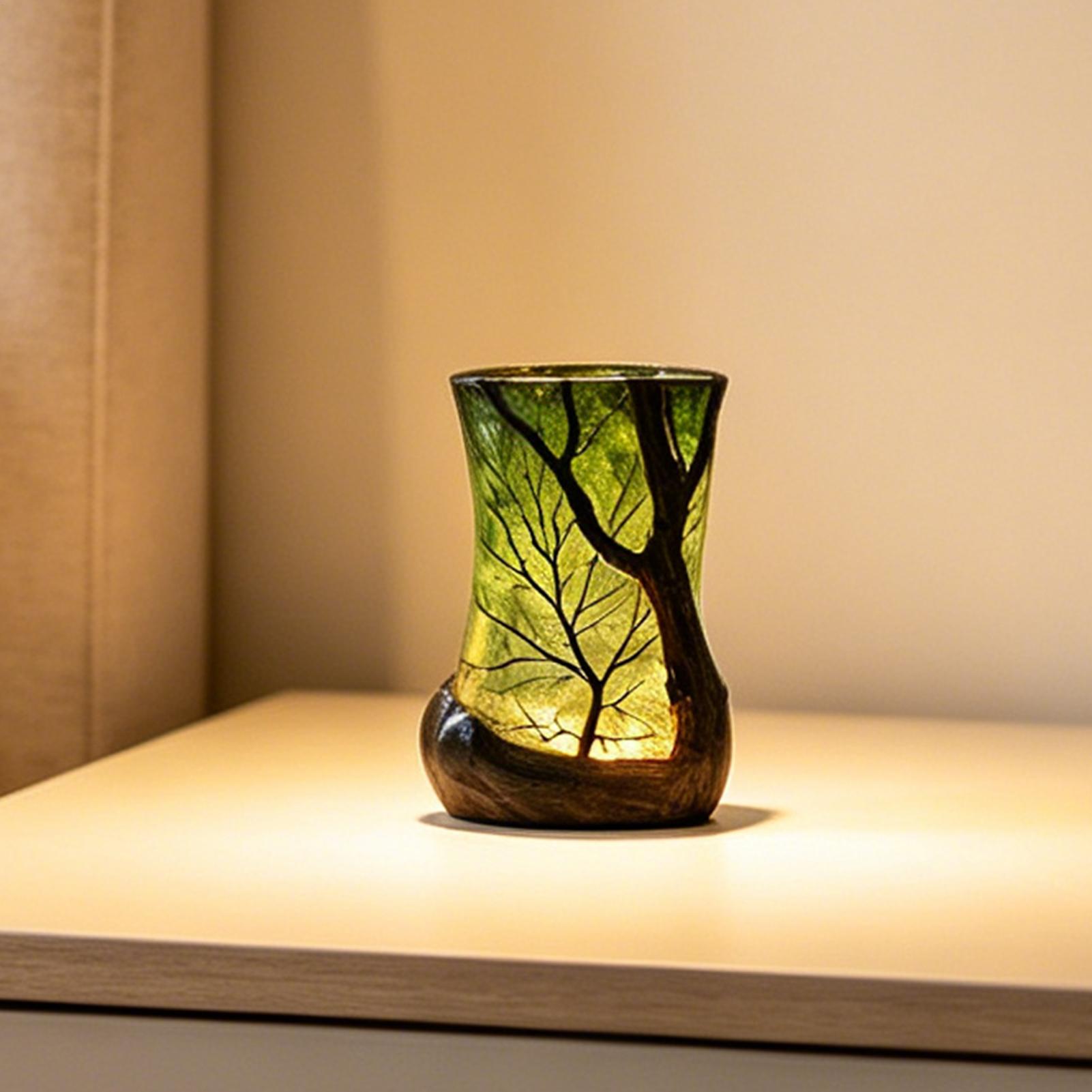 Bedside Table Lamp Forest Nigh - Home Office Room のレビューと価格