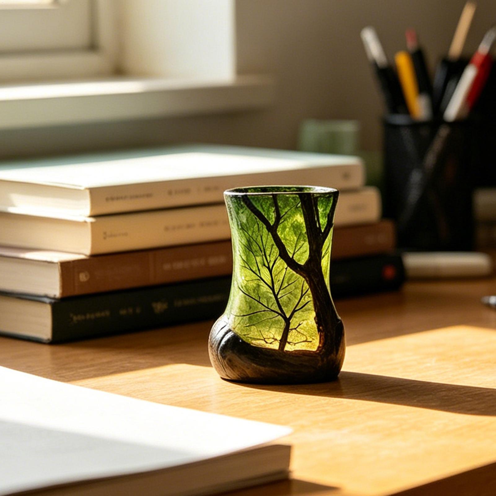 Bedside Table Lamp Forest Nigh - Home Office Room のレビューと価格