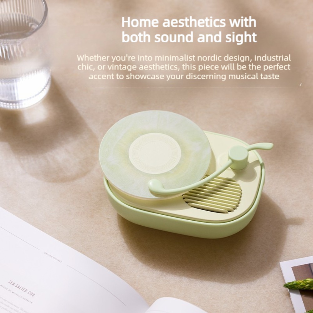 Retro Record Player Bluetooth  - Home Office Amazon のレビューと価格