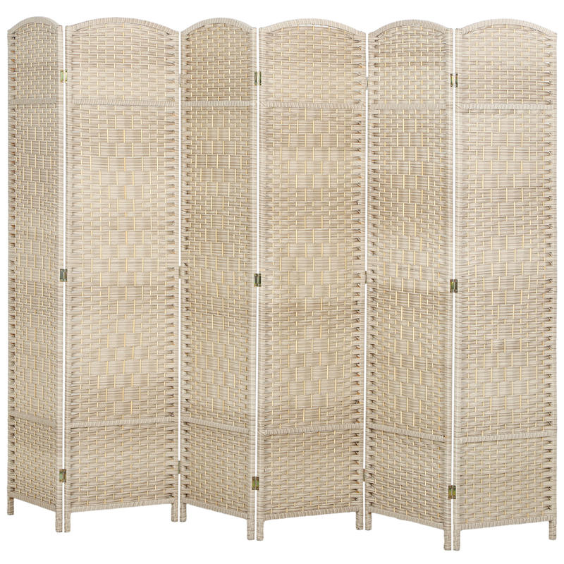 HOMCOM Folding Room Divider Sc - Home Office Room のレビューと価格