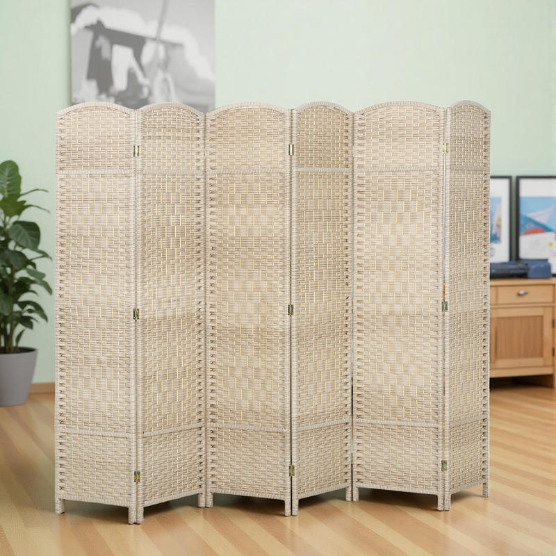 HOMCOM Folding Room Divider Sc - Home Office Room のレビューと価格