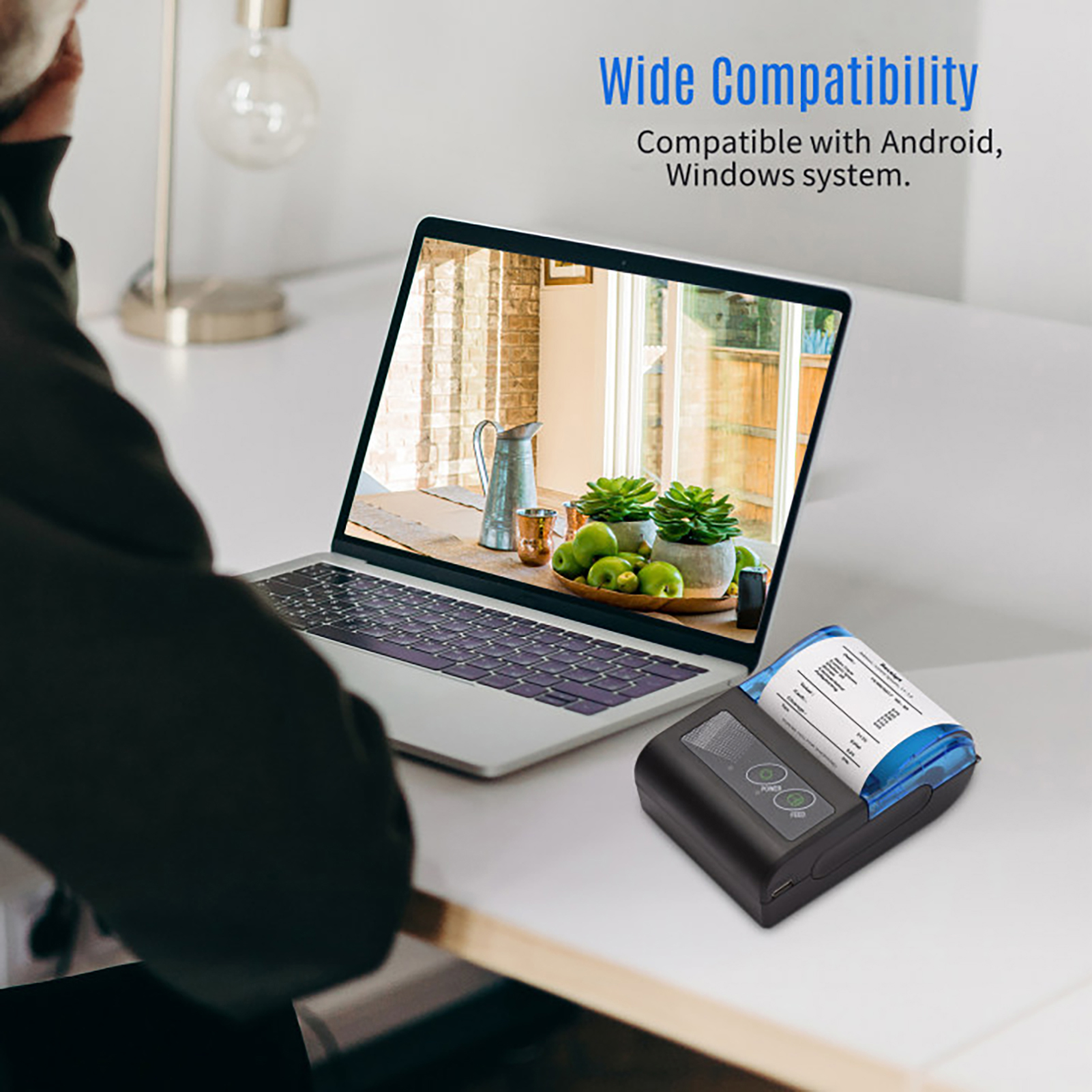 Bisofice Portable Mini Thermal - Laser Printer Home のレビューと価格