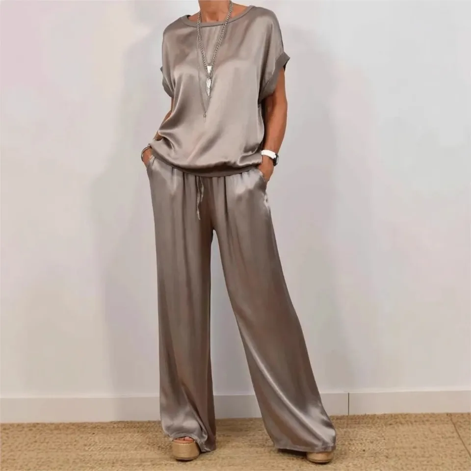 Women Casual O Neck Solid Colo - Home Office 2024 のレビューと価格