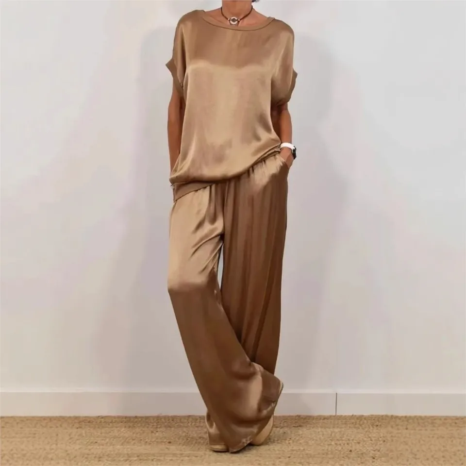 Women Casual O Neck Solid Colo - Home Office 2024 のレビューと価格