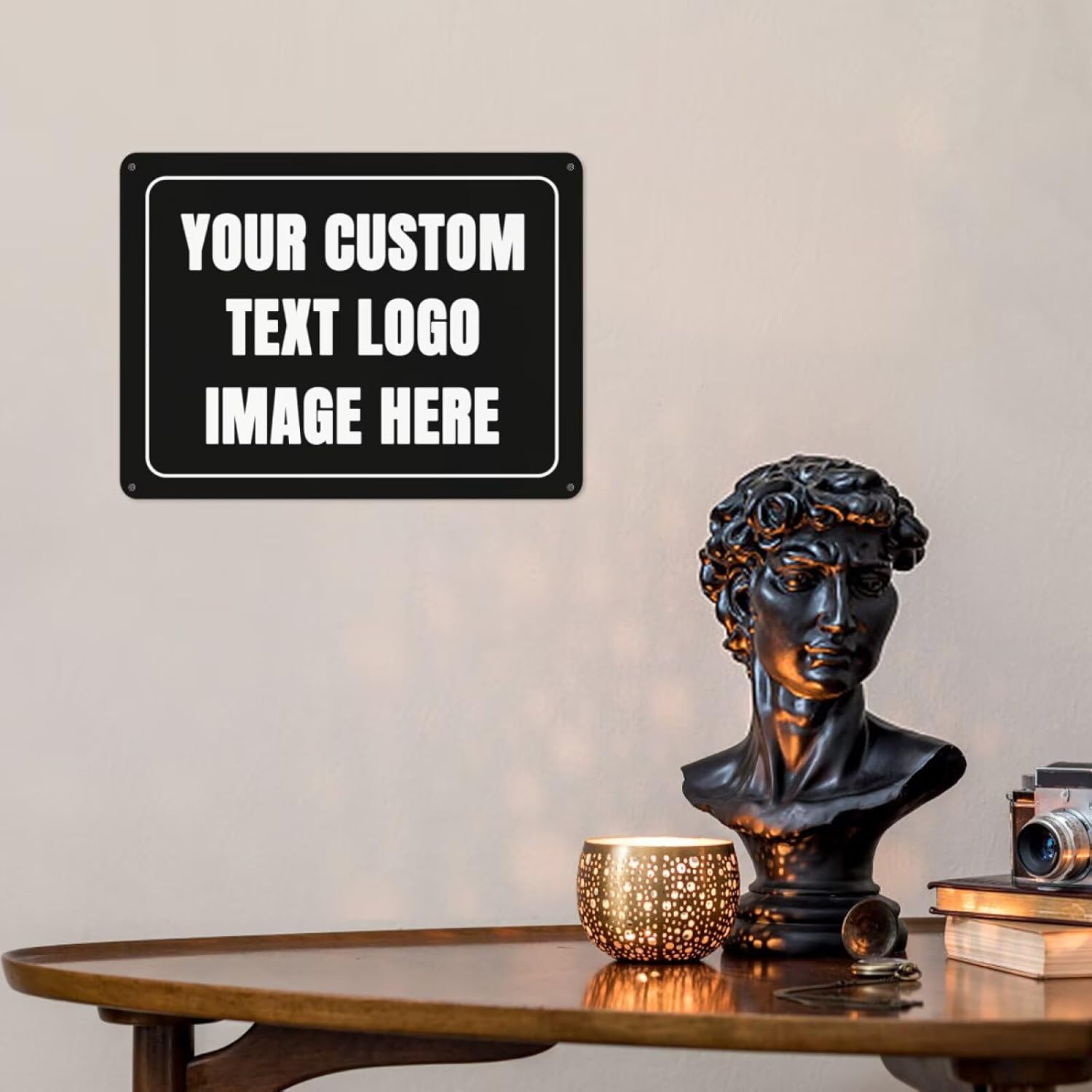 Custom Sign Personalized Metal - Home Office Kitchen のレビューと価格