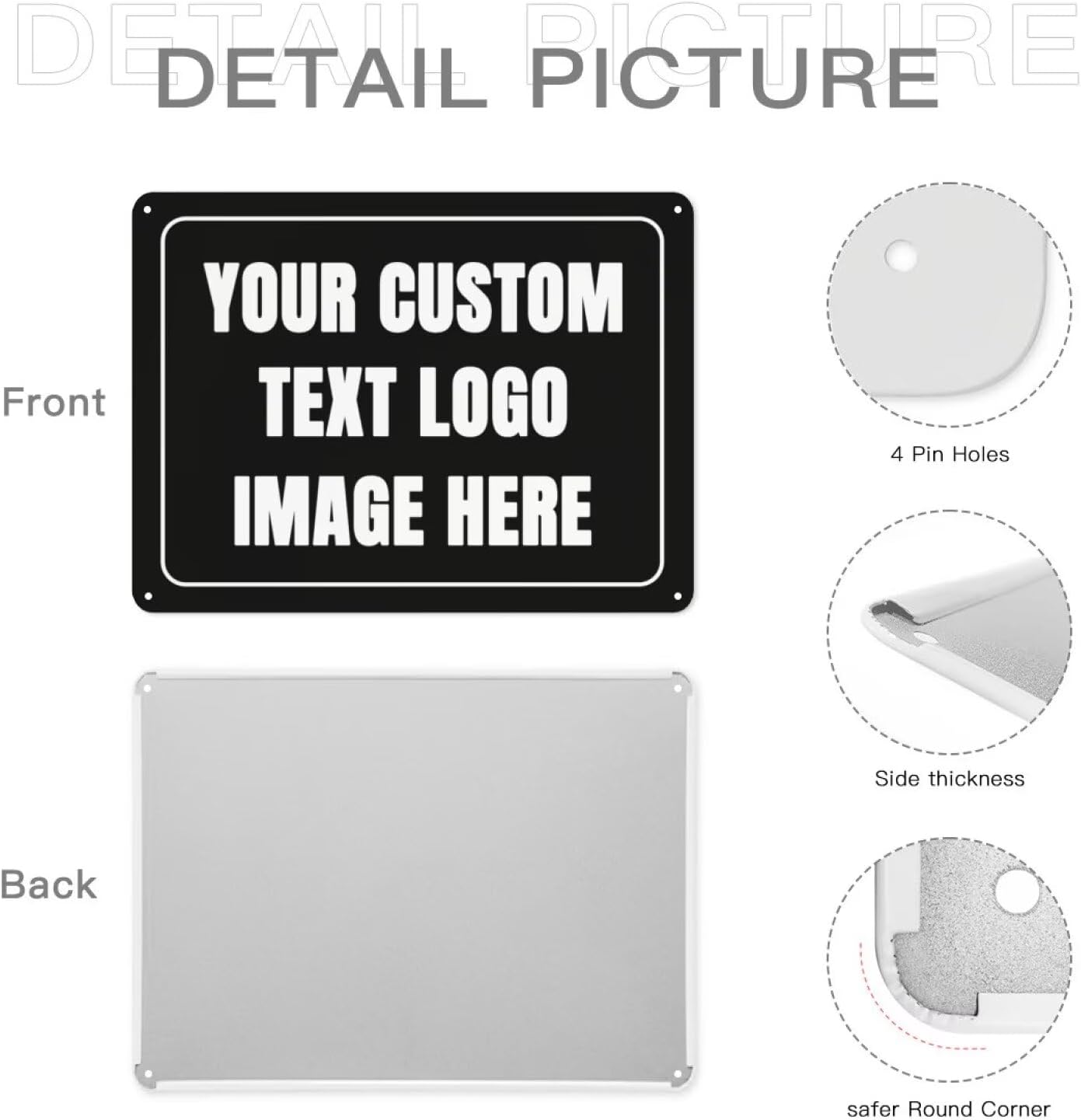 Custom Sign Personalized Metal - Home Office Kitchen のレビューと価格