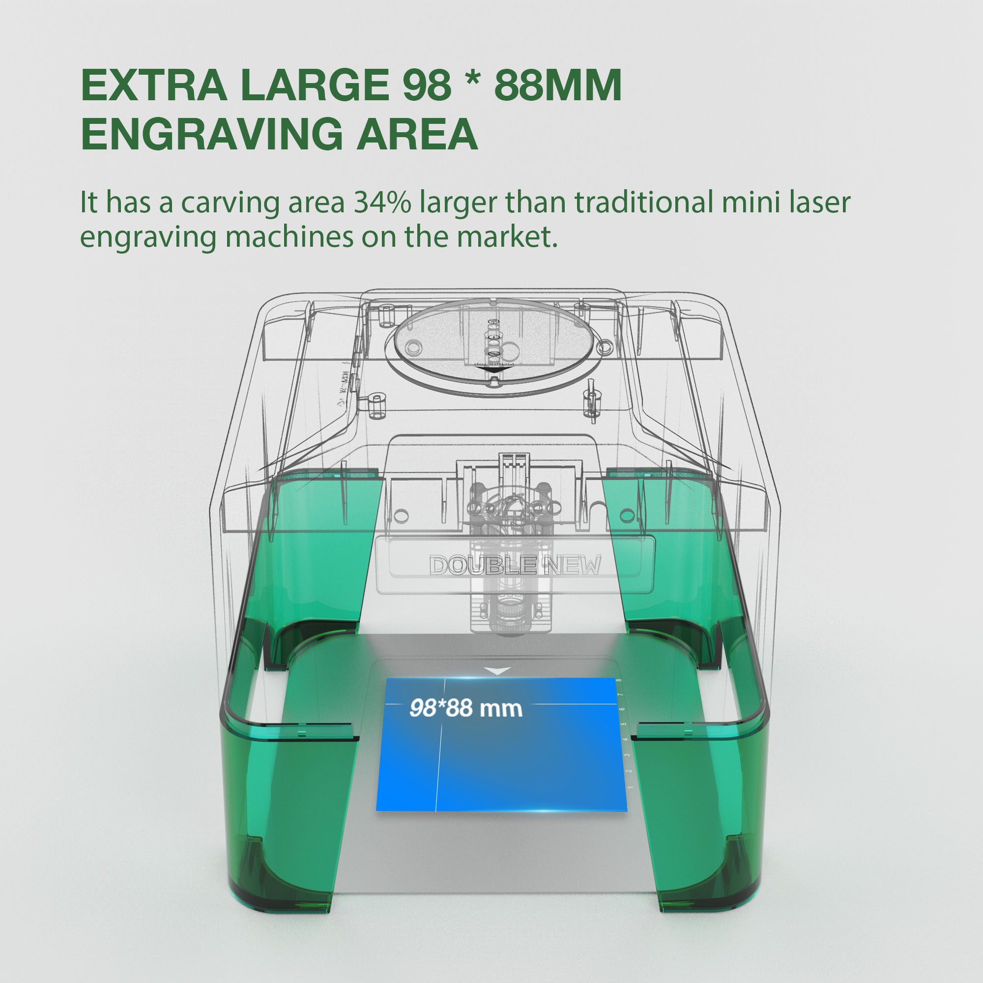 3W Mini Laser Engraver Portabl - Laser Printer Home のレビューと価格