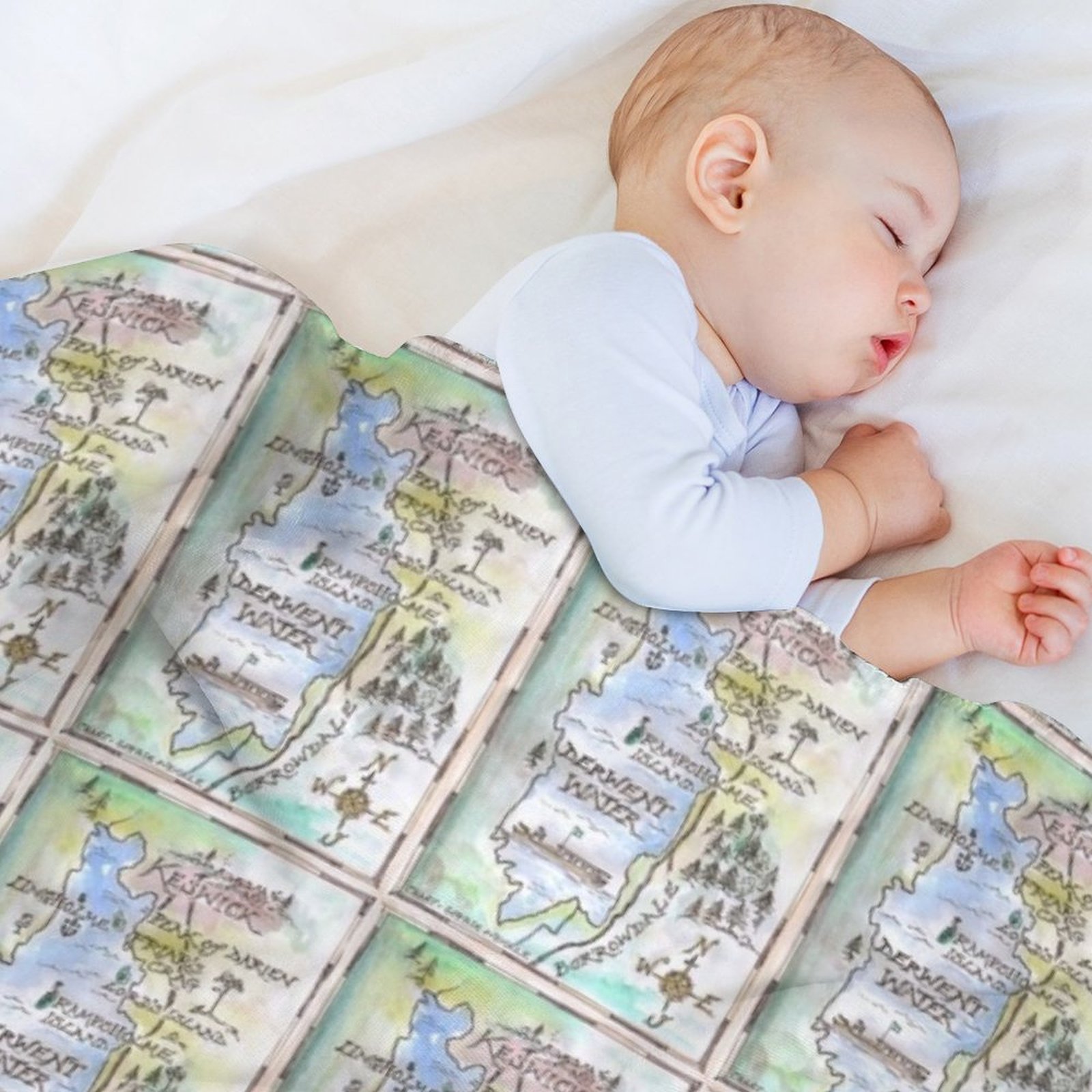Swallows and Amazons map of De - Home Office Amazon のレビューと価格