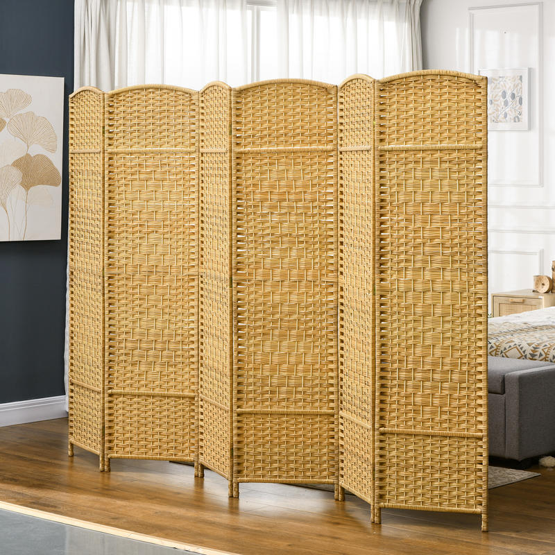 HOMCOM Folding Room Divider Sc - Home Office Room のレビューと価格