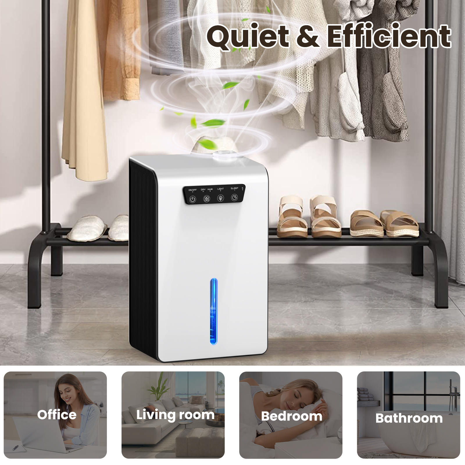 Pro HB641 2 in 1 Dehumidifier  - Home Office Room のレビューと価格