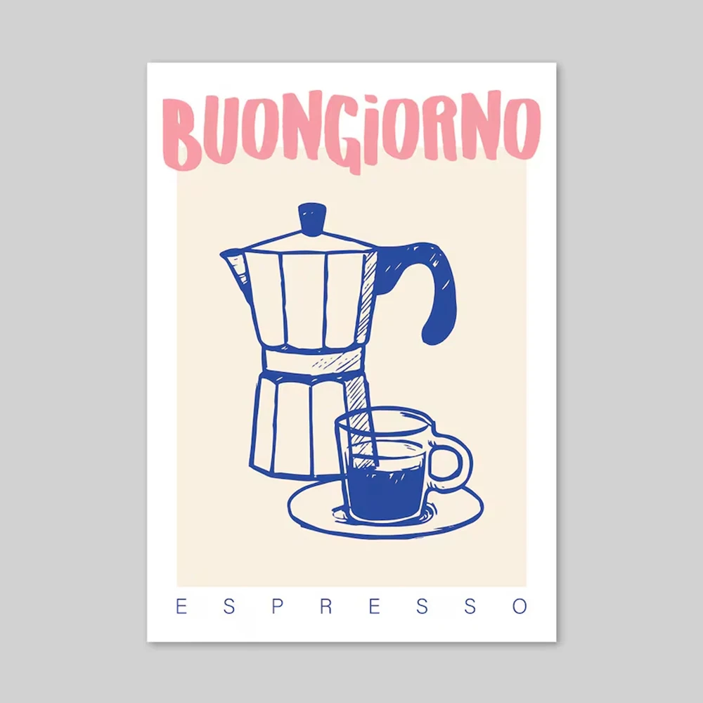 Modern Coffee Espresso Wall Ar - Home Office Kitchen のレビューと価格