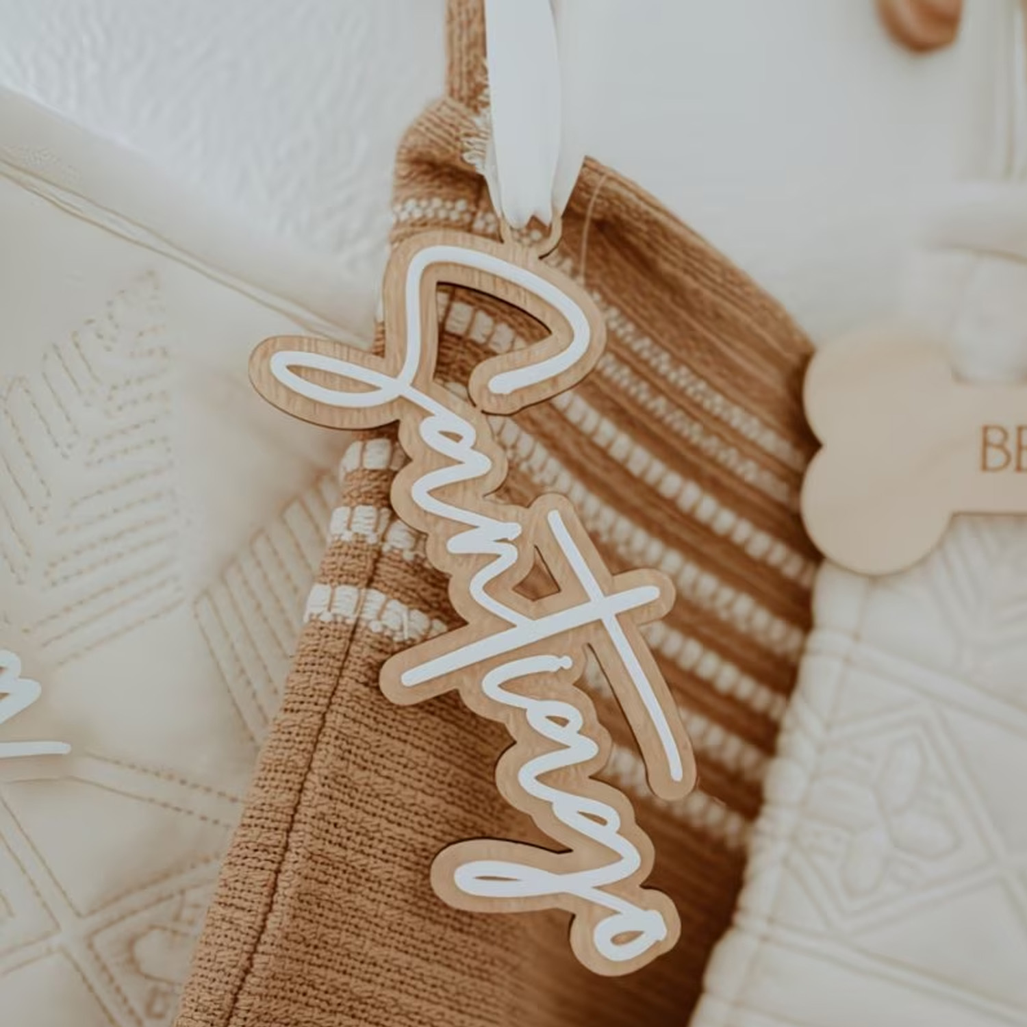 1Pc Custom Name Cute White Woo - Home Office Room のレビューと価格