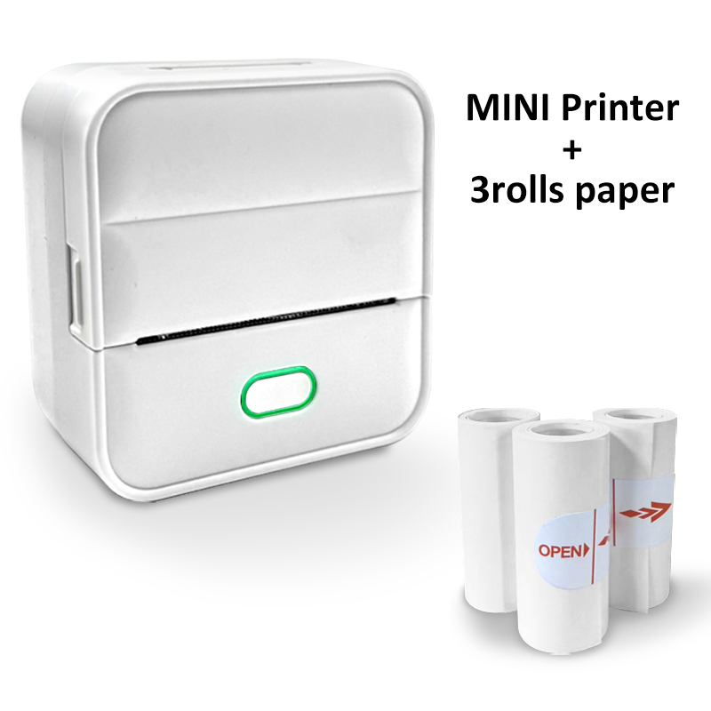 W-11 Portable Mini Pocket Labe - Laser Printer Home のレビューと価格