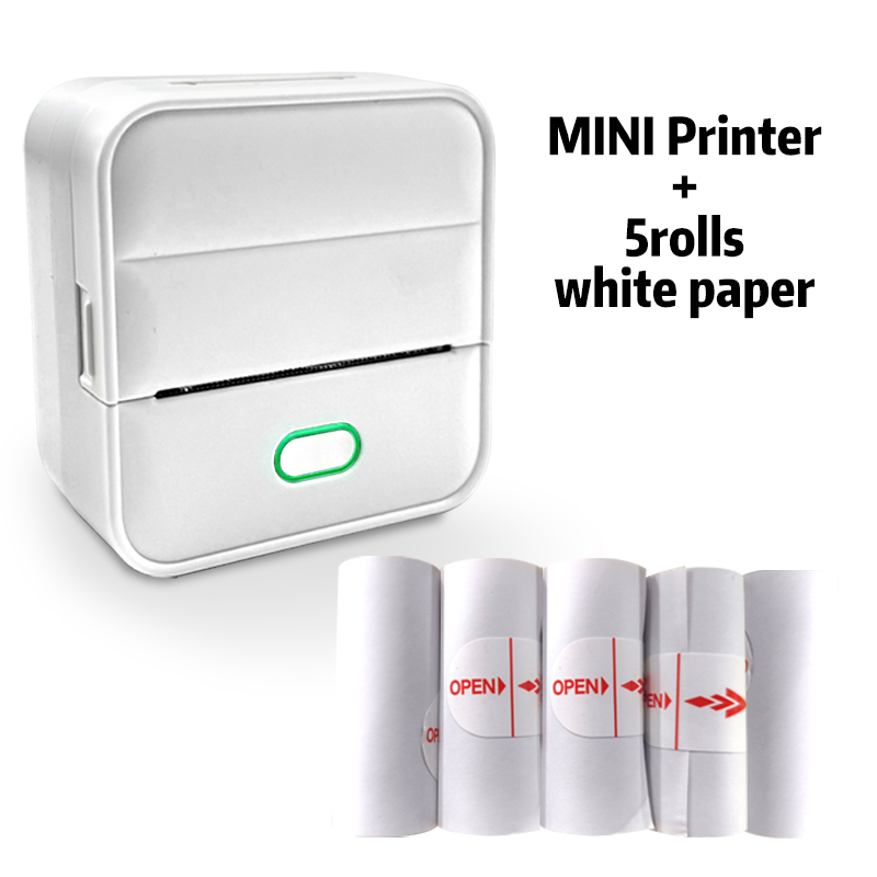 W-11 Portable Mini Pocket Labe - Laser Printer Home のレビューと価格