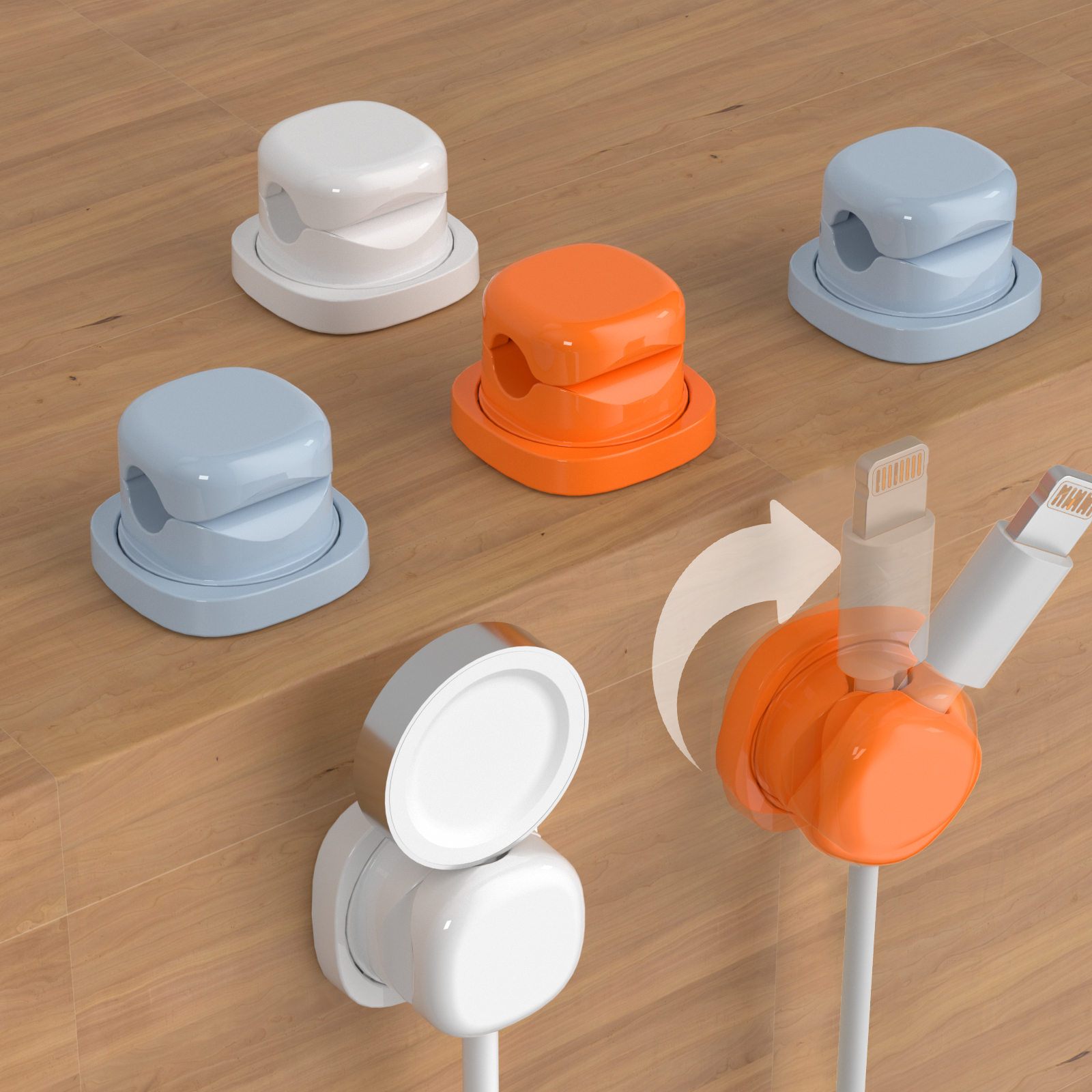 3/6-piece Household Cable Clam - Home Office Setup のレビューと価格
