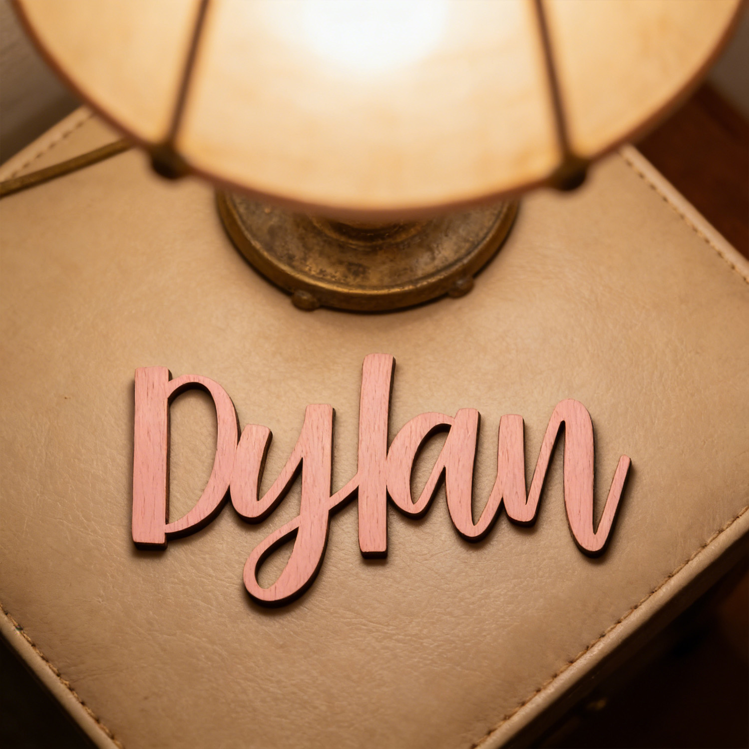 1pc Customized wooden name log - Home Office Room のレビューと価格