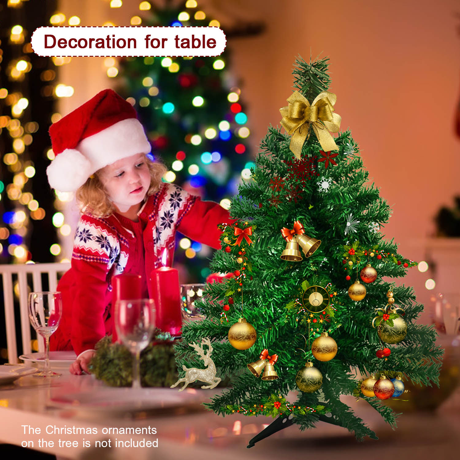 Small Artificial Christmas Tre - Home Office 2024 のレビューと価格