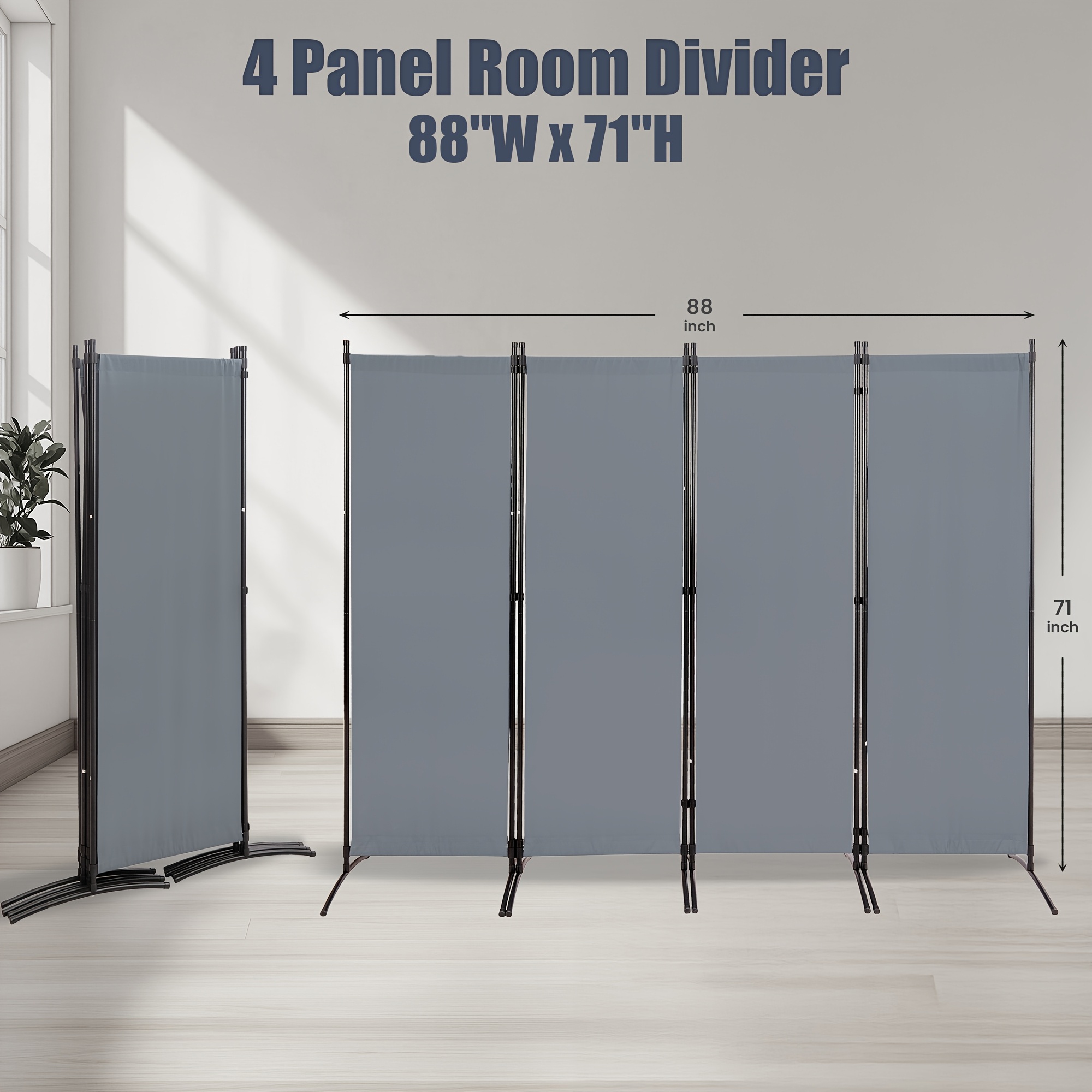 Room Divider Folding Privacy S - Home Office Room のレビューと価格