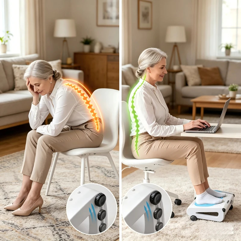 Adjustable Height Foot Rest St - Home Office Setup のレビューと価格