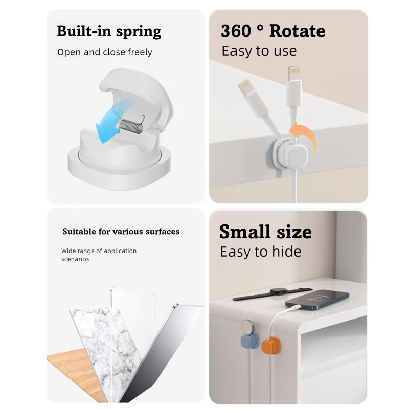 adhesive cable organizer Cable - Home Office Setup のレビューと価格