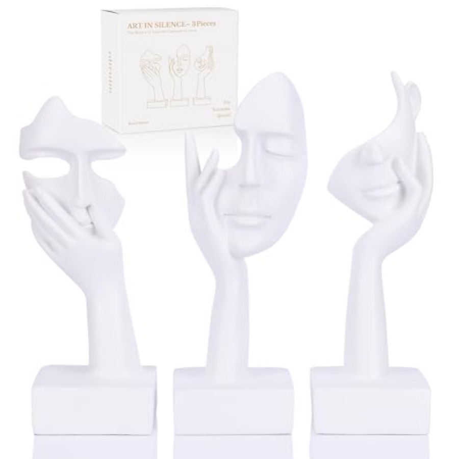 Thinker Large Statue Set - Art - Home Office Room のレビューと価格