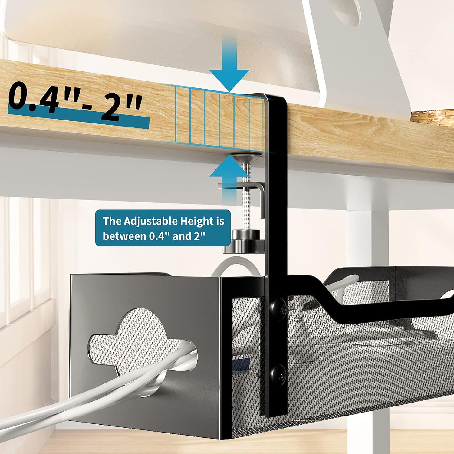 Under Desk Cable Management Tr - Home Office Setup のレビューと価格