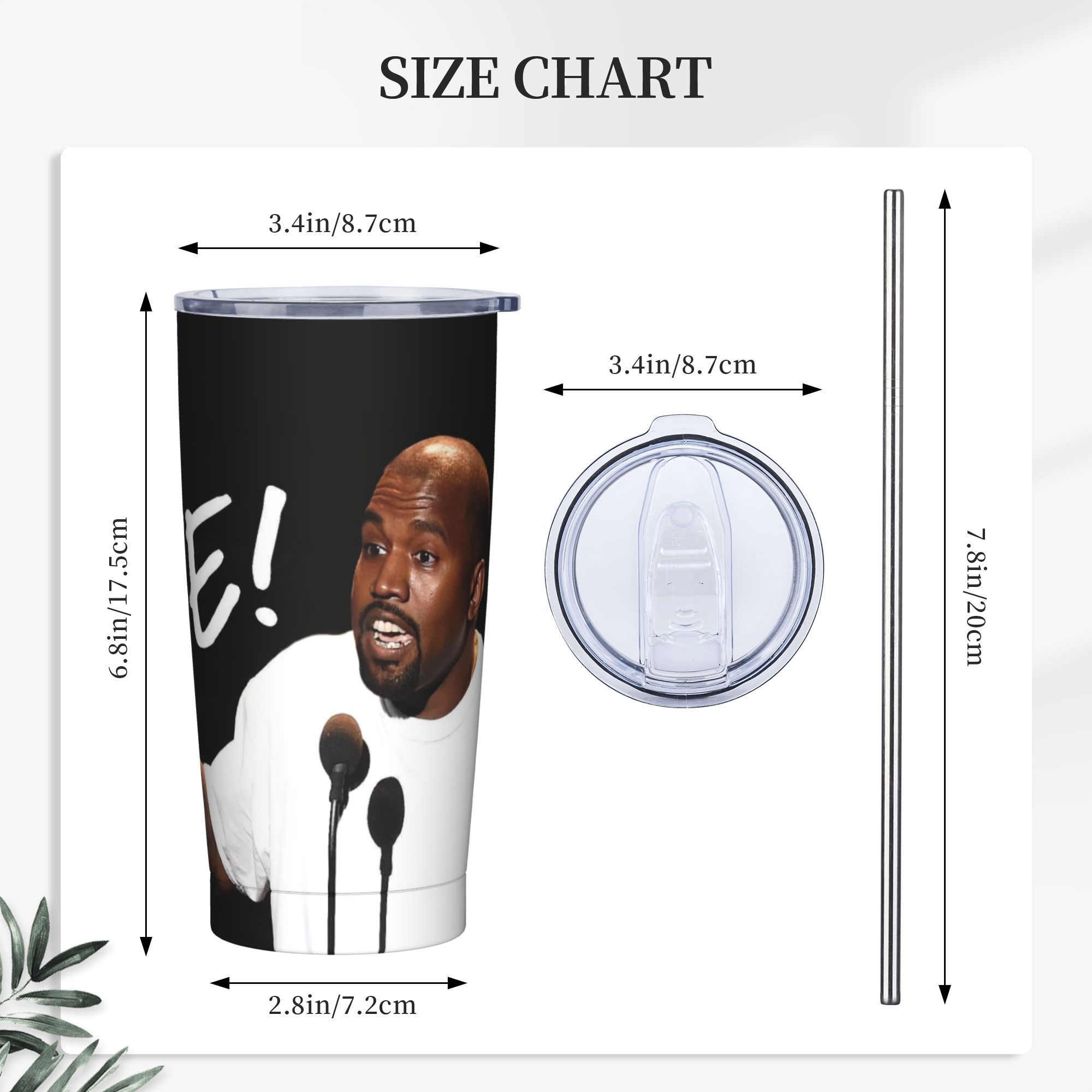 Ye Kanye West Tumbler Vacuum I - Home Office Ye のレビューと価格