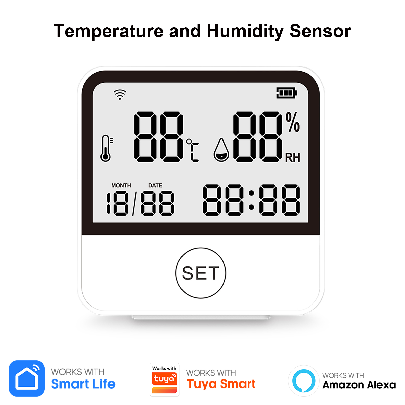 Tuya WiFi Temperature Humidity - Home Office Amazon のレビューと価格