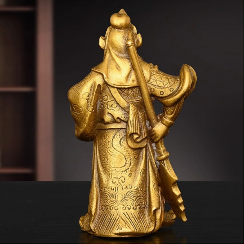 Saint Gong Figurine With Er Ye - Home Office Ye のレビューと価格