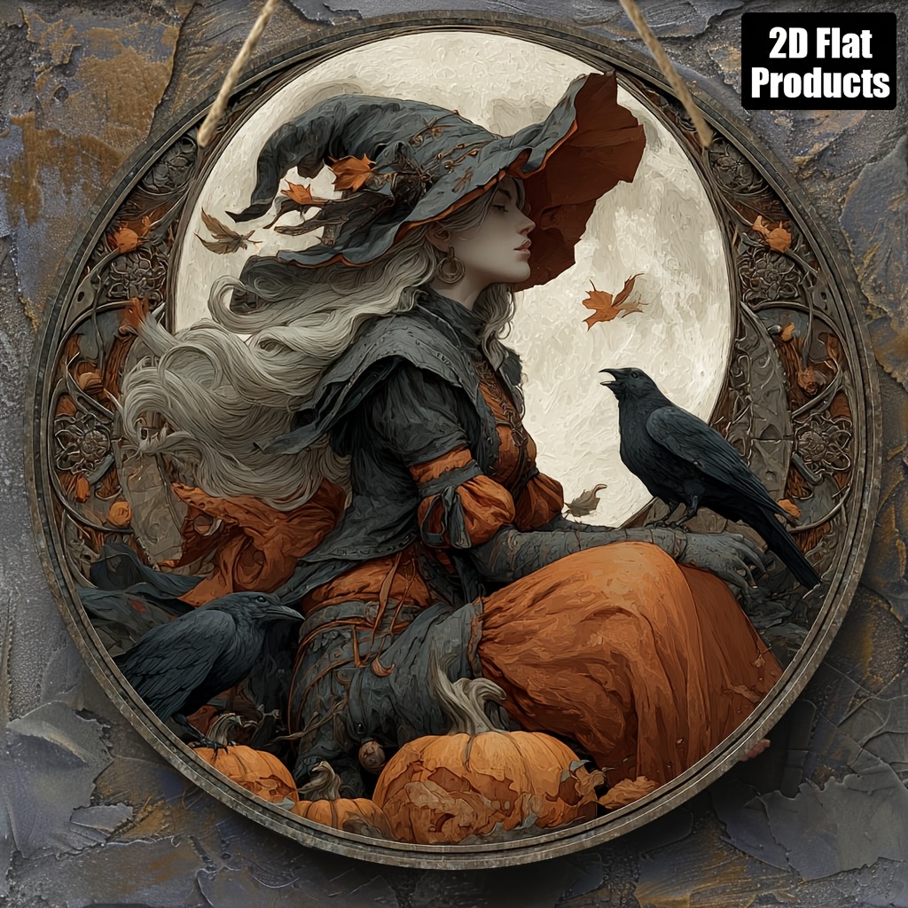 2D Flat, 1pc Vintage Witch-The - Home Office Ye のレビューと価格
