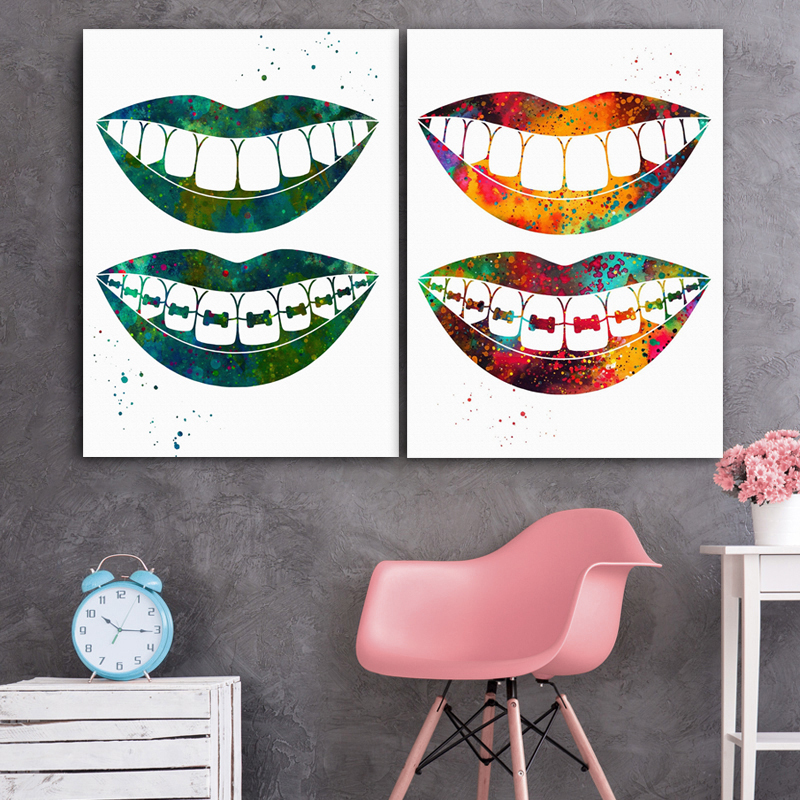 Laugh Teeth Print Surgical Ins - Home Office York のレビューと価格