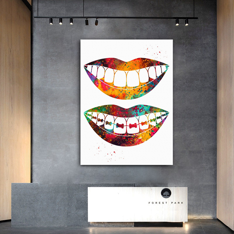 Laugh Teeth Print Surgical Ins - Home Office York のレビューと価格