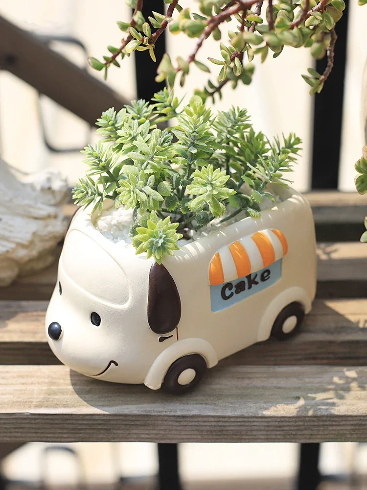 Food Truck Animal Small Plant  - Plant Desk Mini のレビューと価格