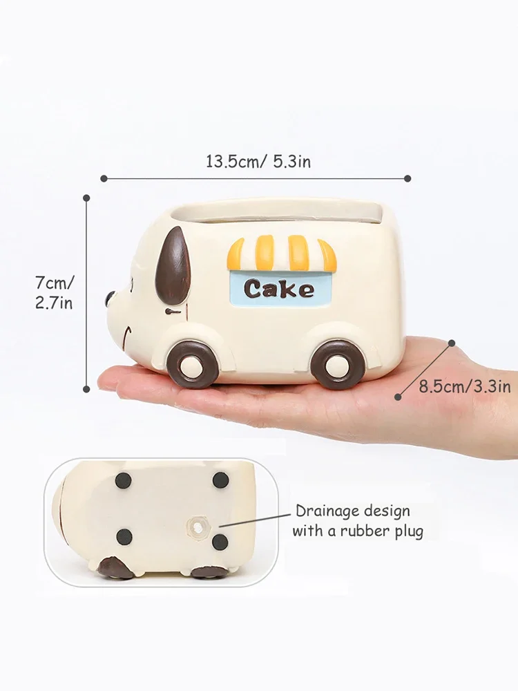 Food Truck Animal Small Plant  - Plant Desk Mini のレビューと価格