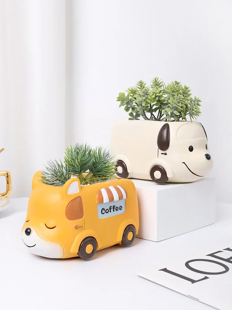 Food Truck Animal Small Plant  - Plant Desk Mini のレビューと価格